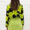 Lime Green Mini Skirt