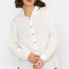 Linen Like Shirt In Ivory