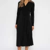 Lisa Midi Dress In Black