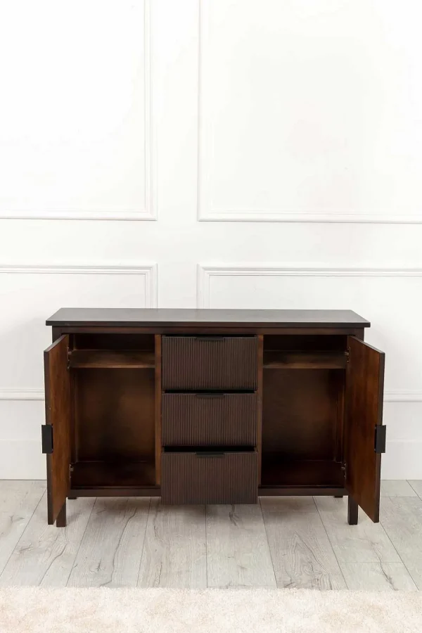 Lisbon Dark Wood Sideboard