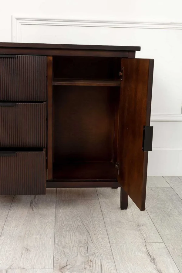 Lisbon Dark Wood Sideboard