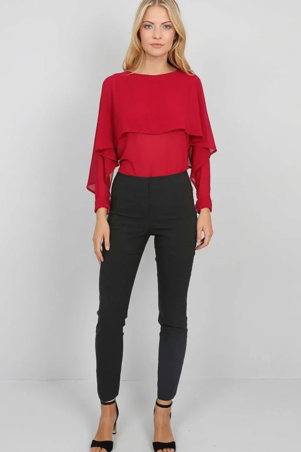 Lize Trousers In Dark Grey