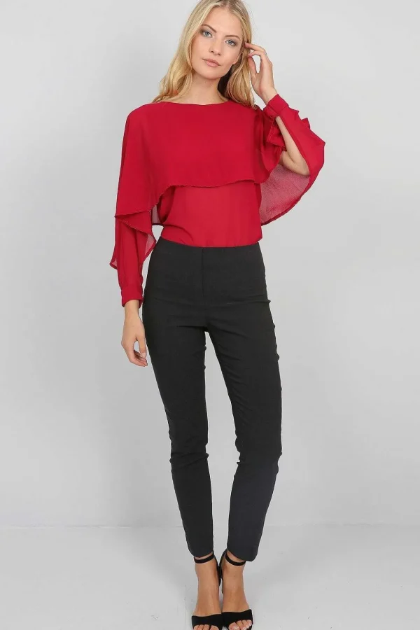 Lize Trousers In Dark Grey
