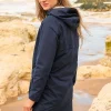Long Beachcomber Jacket - Navy
