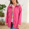 Long Beachcomber Jacket In Pink