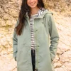 Long Beachcomber Jacket In Pistachio