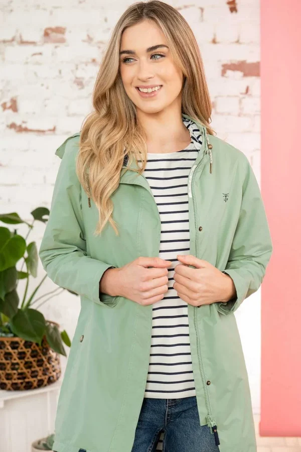 Long Beachcomber Jacket In Pistachio