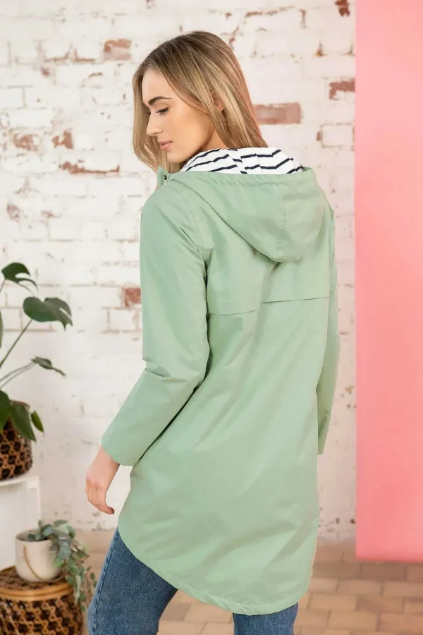 Long Beachcomber Jacket In Pistachio