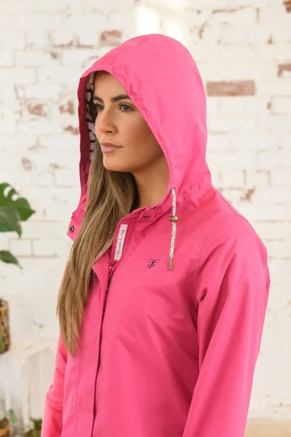 Long Beachcomber Jacket In Pink
