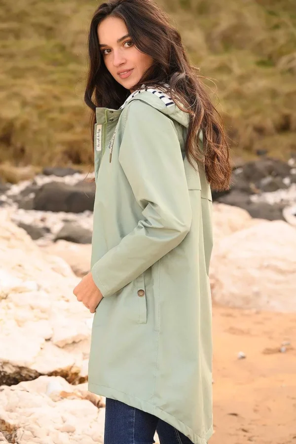 Long Beachcomber Jacket In Pistachio