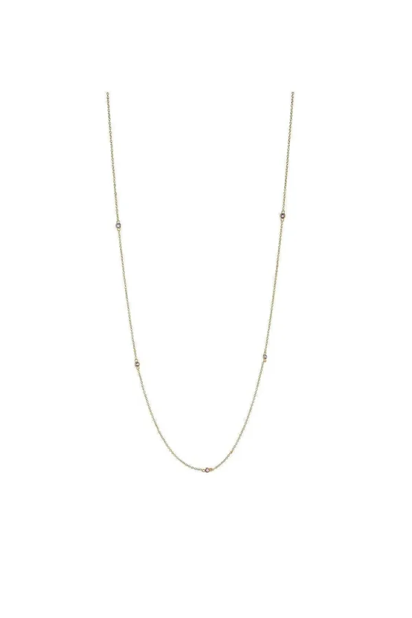 Long Fine Amethyst Chain