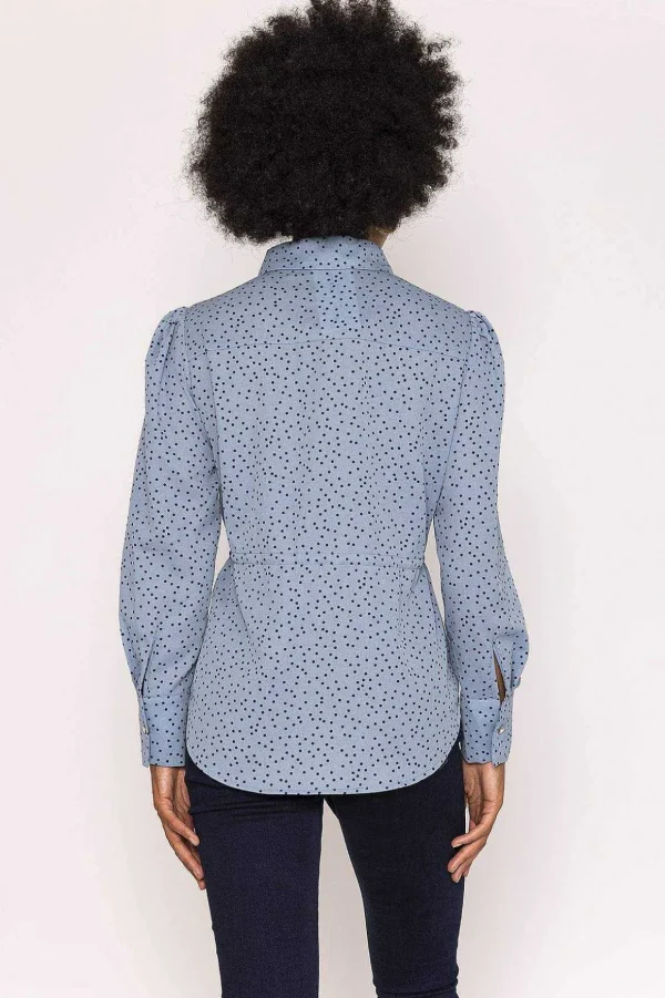 Longline Shirt In Blue