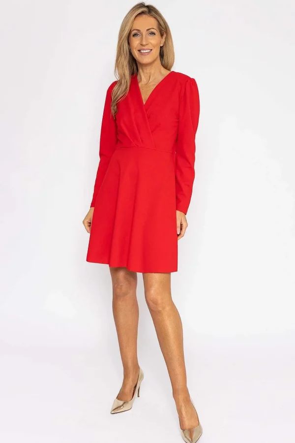 Lucinda Mini Dress In Red