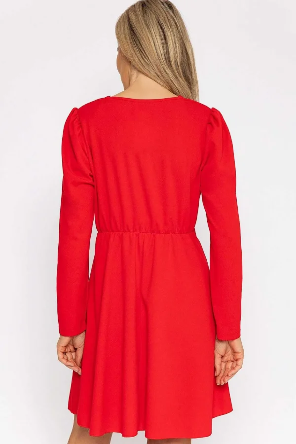 Lucinda Mini Dress In Red