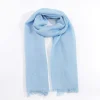 Lurex Pleated Occasion Scarf In Blue