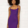 Maddy Mini Dress In Purple