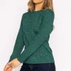 Marble Crew Neck In Green