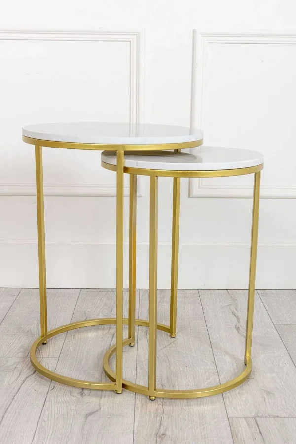 Marble Nesting Tables