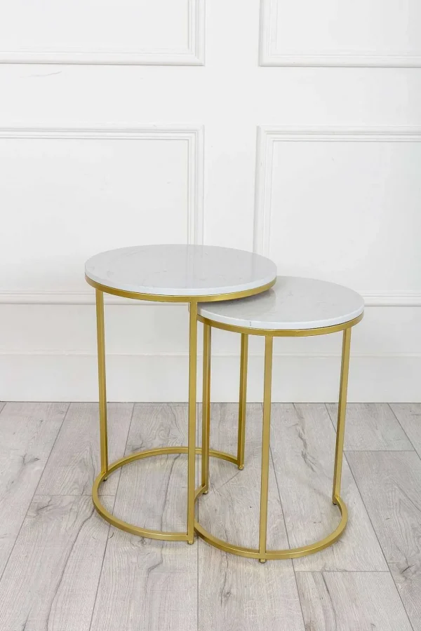 Marble Nesting Tables