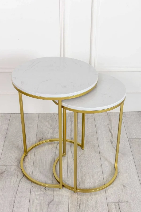 Marble Nesting Tables