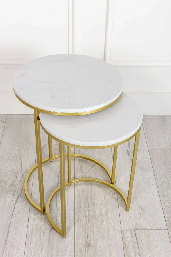 Marble Nesting Tables