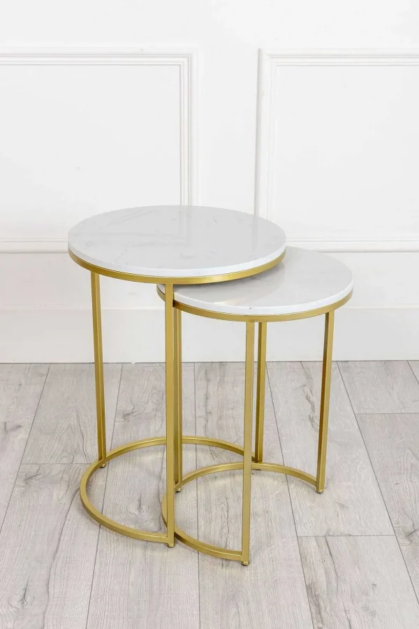 Marble Nesting Tables