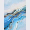 Marble Wave Abstract Canvas Wall Art