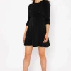 Meghan Black Mini Dress
