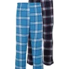 Mens 2 Pack Fleece Pyjama Pants