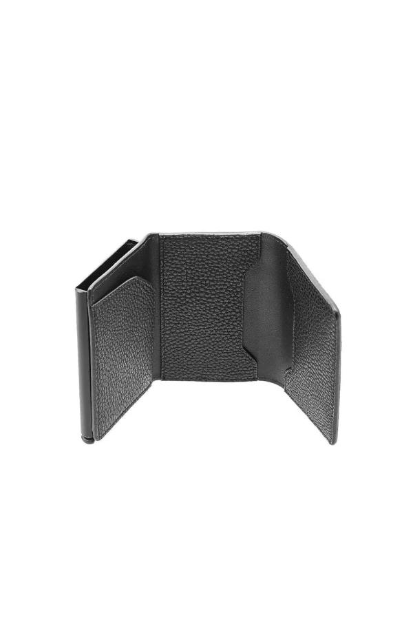 Mens Wallet Card Protector In Black