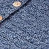Merino Wool Throw In Denim