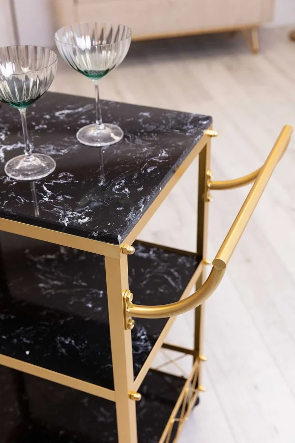 Metal Bar Cart