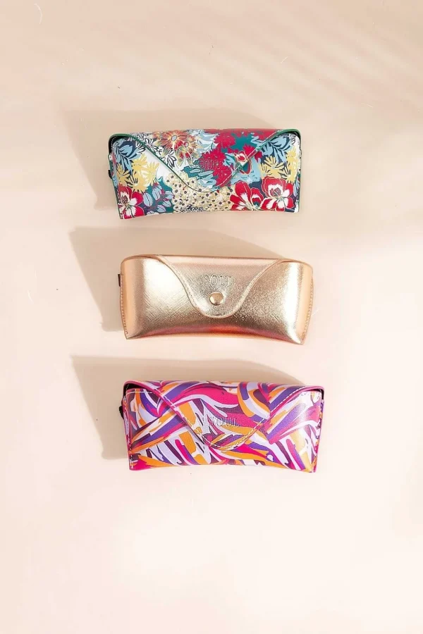 Metallic Sunglass Case