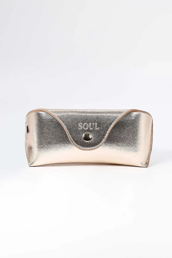 Metallic Sunglass Case