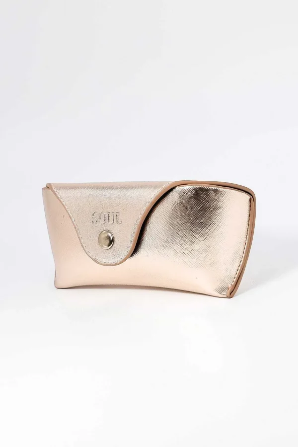 Metallic Sunglass Case