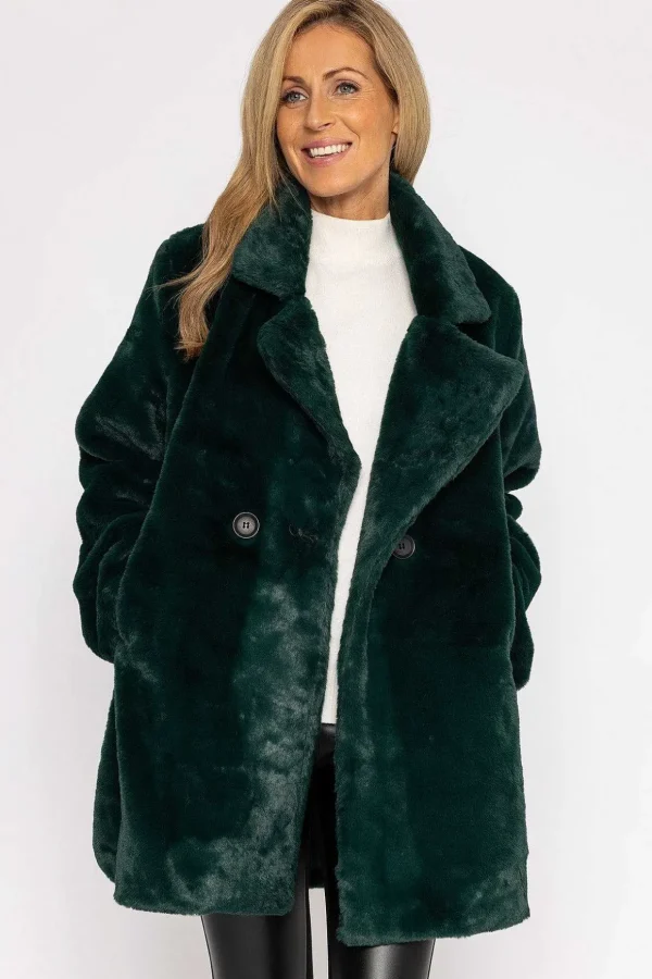 Michelle Jacket In Bottle Green