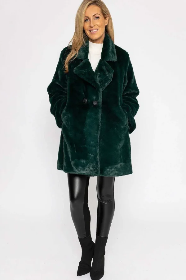 Michelle Jacket In Bottle Green