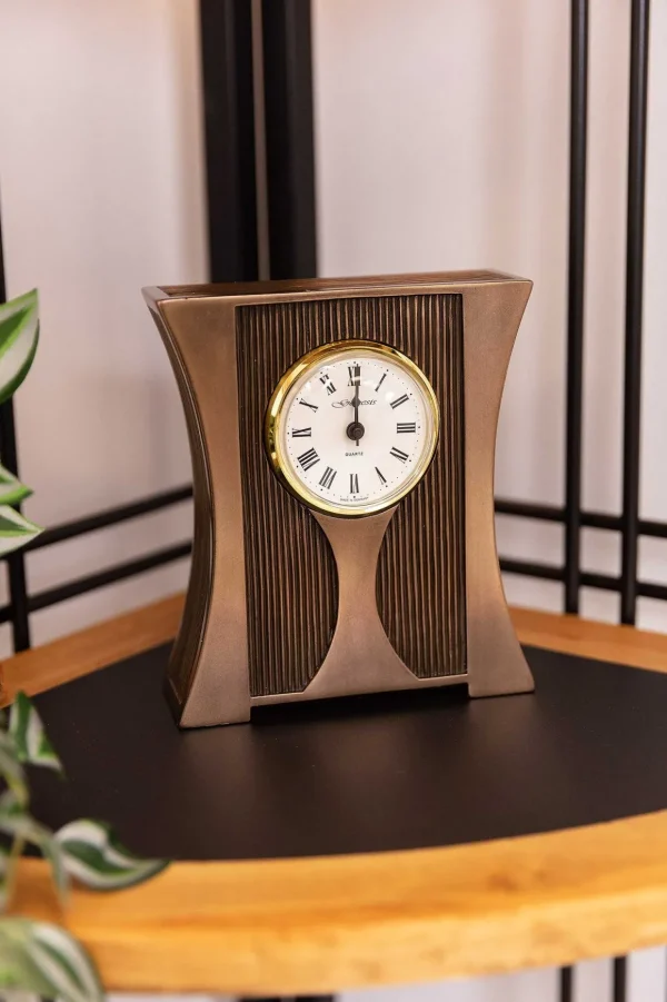 Modern Bronze Clock