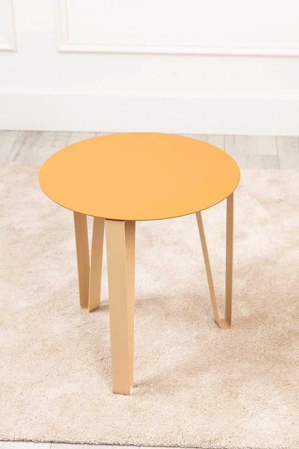 Modern Orange Side Table