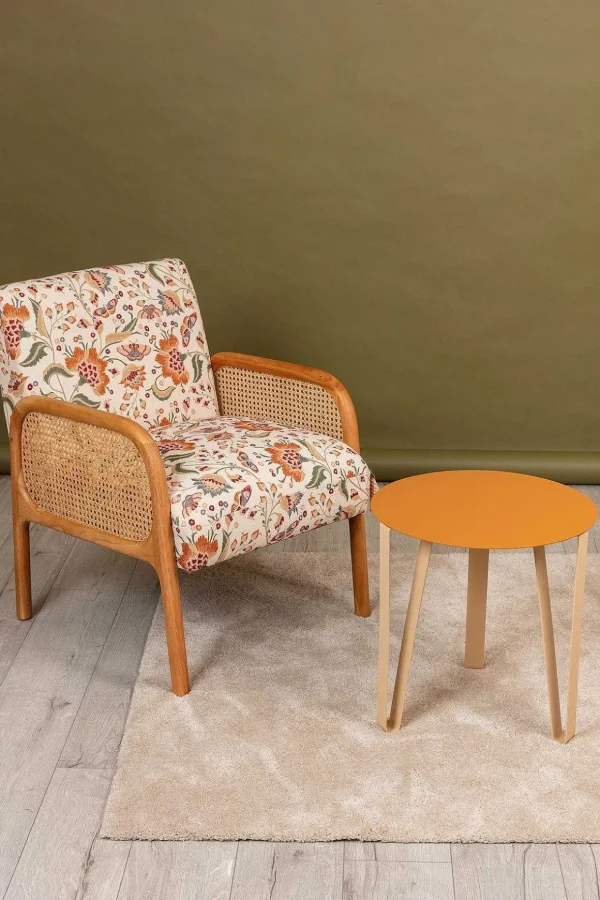 Modern Orange Side Table