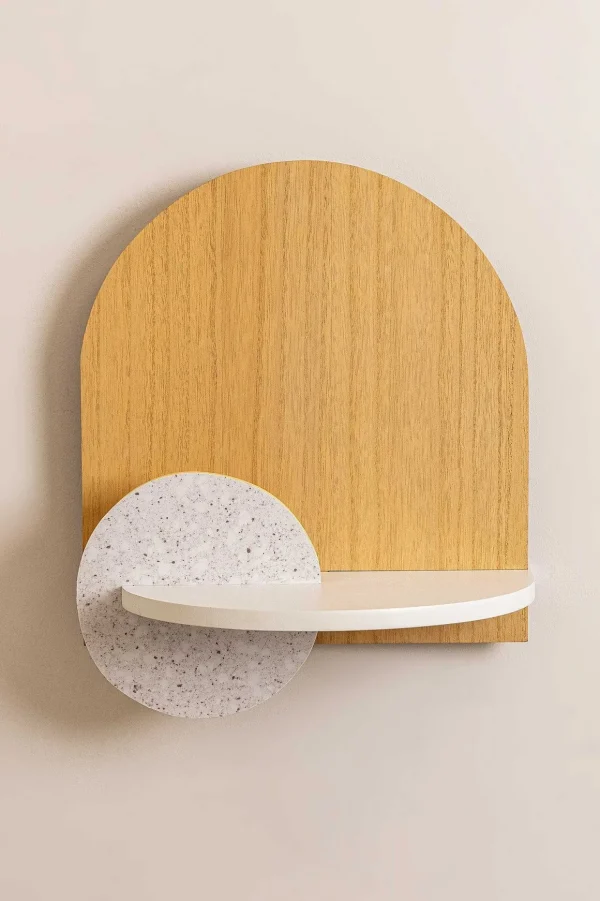 Modern Wooden Wall Display Shelf