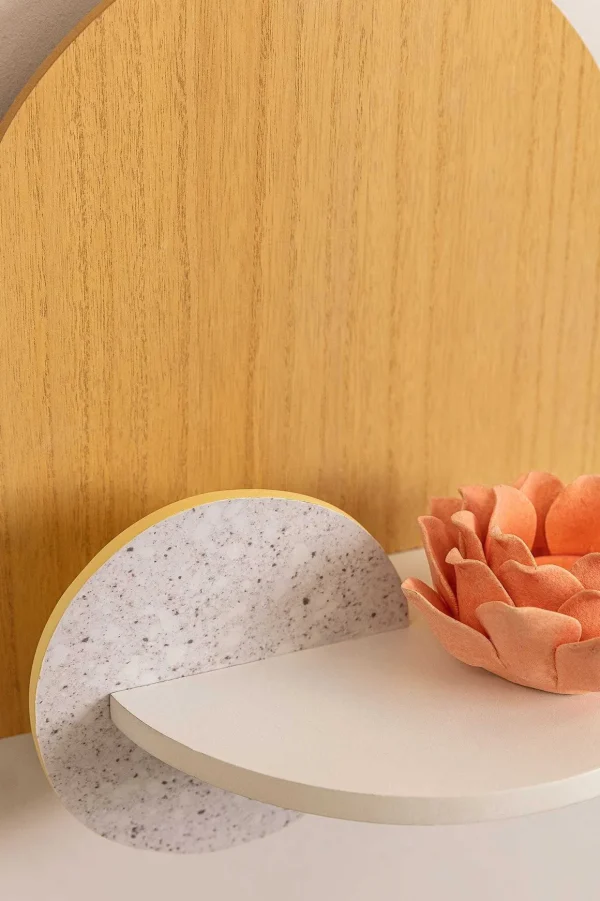 Modern Wooden Wall Display Shelf