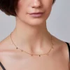 Multi Colour Drop Necklace