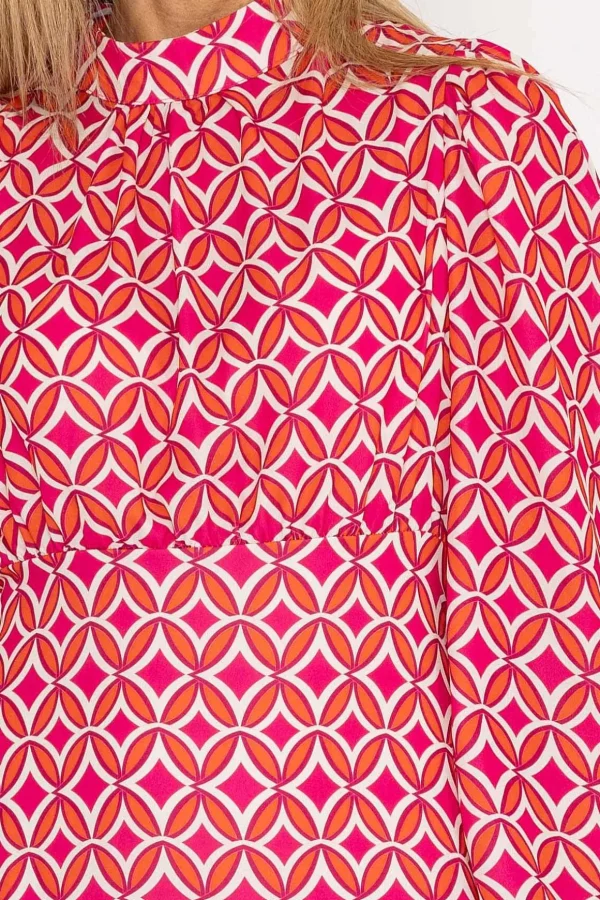 Nadia Mini Dress In Pink Print