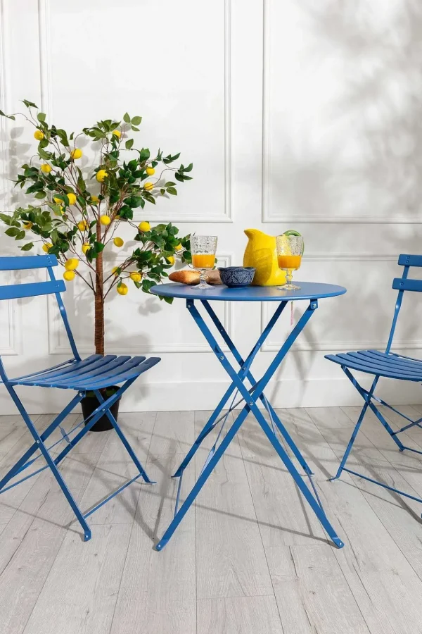 Navy 2 Person Bistro Set