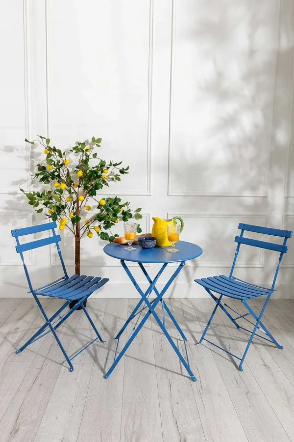 Navy 2 Person Bistro Set