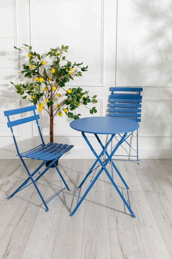 Navy 2 Person Bistro Set