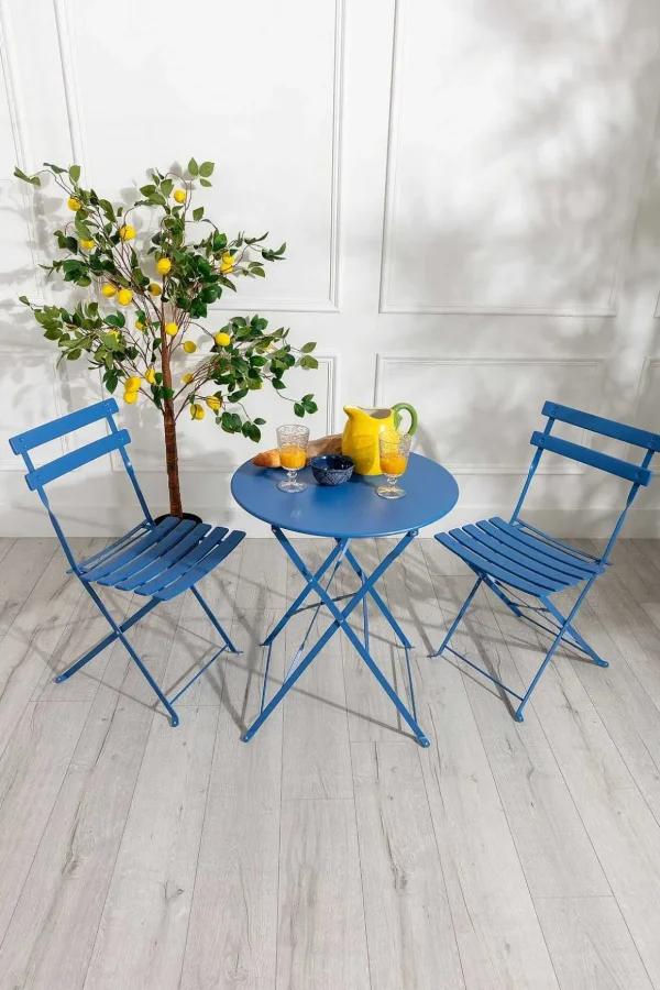 Navy 2 Person Bistro Set