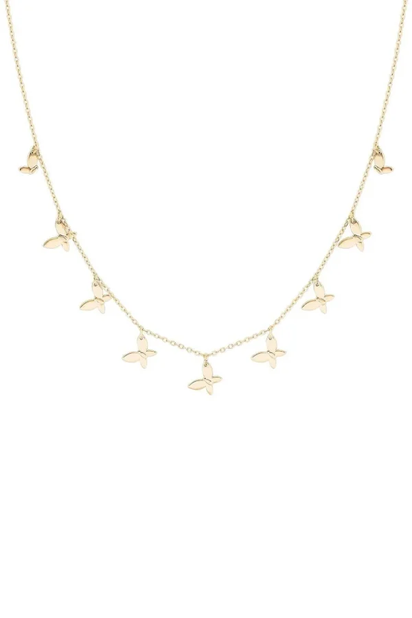 Nine Butterflies Necklace