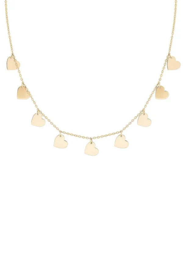 Nine Heart Necklace